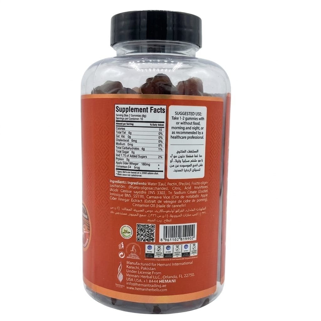 Dr. Herbalist Apple Cider Vinegar Gummies - Image 3