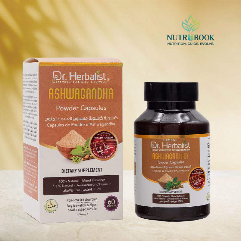 Dr. Herbalist Ashwagandha Powder Capsules