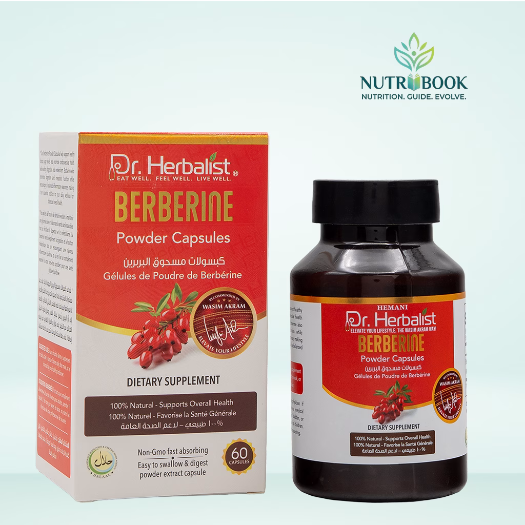 Dr. Herbalist Berberine Powder Capsules