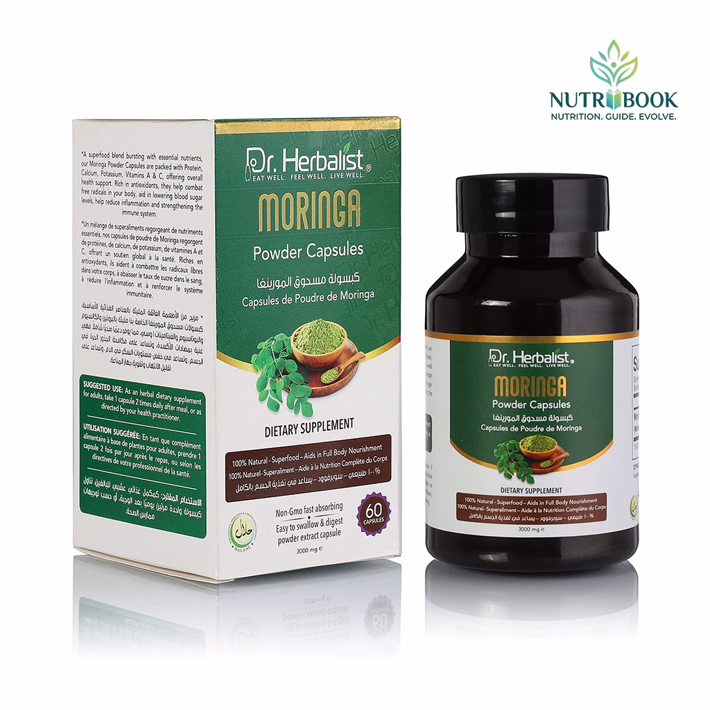 Dr. Herbalist Moringa Powder Capsules