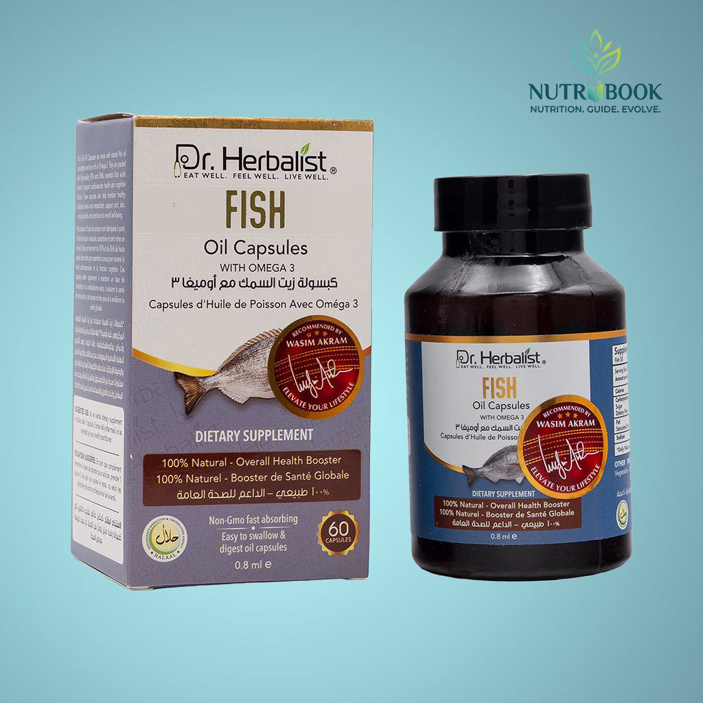 Dr. Herbalist Fish Oil Capsules With Omega-3